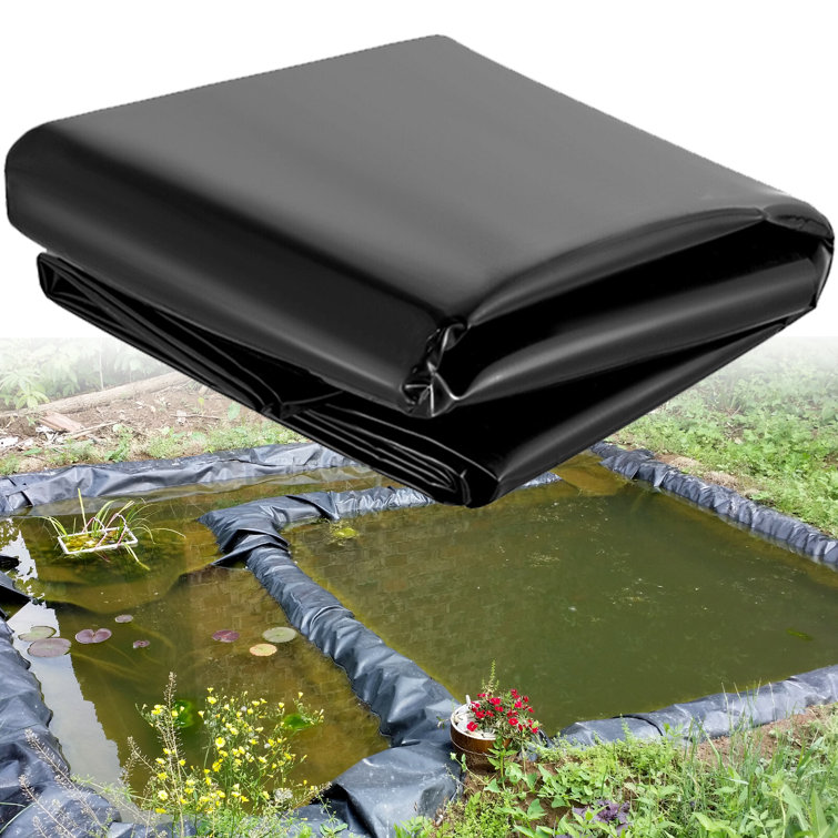 VEVOR LLDPE Pond Liner , Pond Liner 20 Mil Thickness, Fish Pond Liners